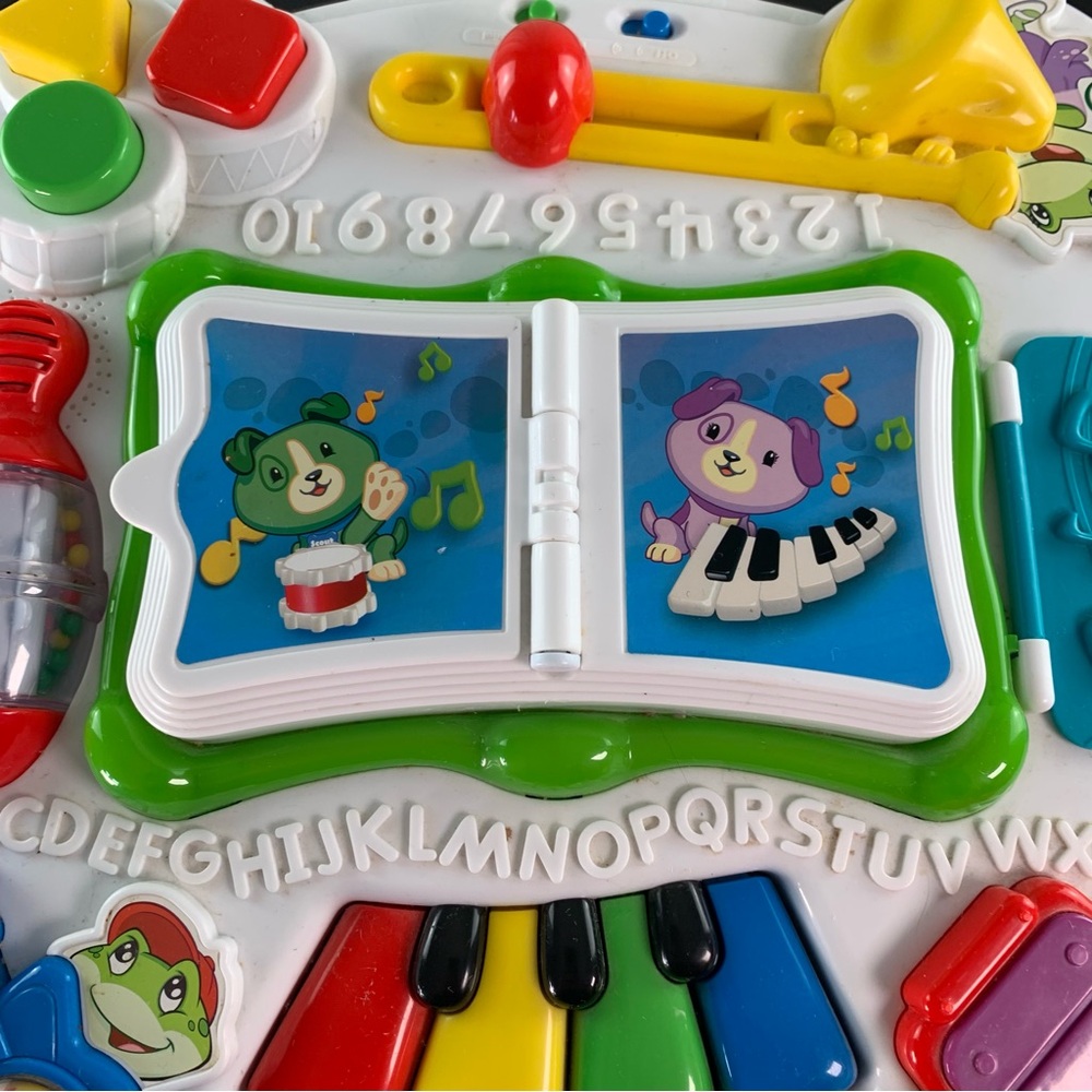LeapFrog Colorful Learning Activity Table with Removable Legs. - Picture 11 of 15